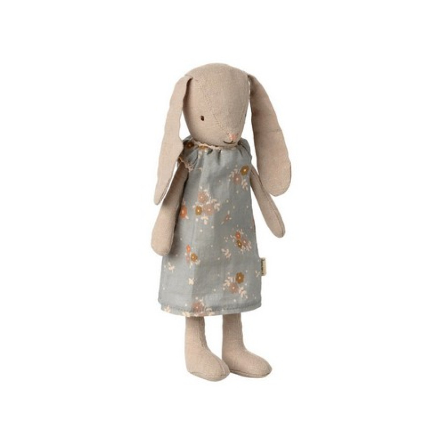 Зайчик в цветочным платье, 21 см