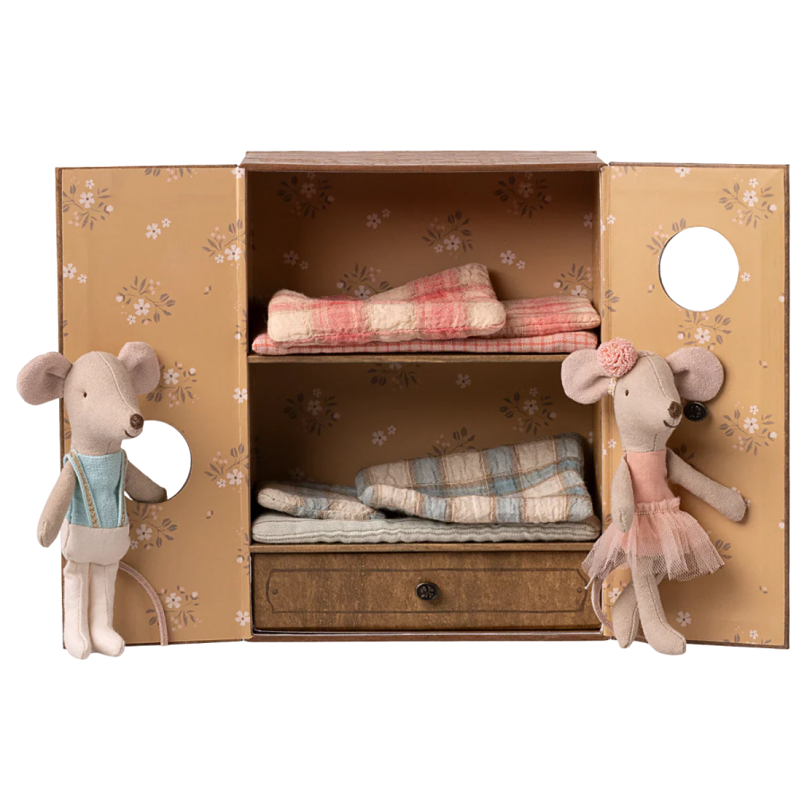 Мыши-балерины в танцевальной студии, младшая сестра и брат