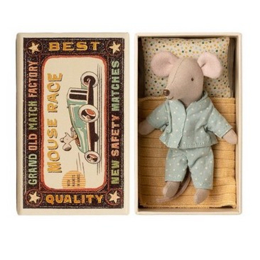 Мышка Младший брат в спичечном коробке.