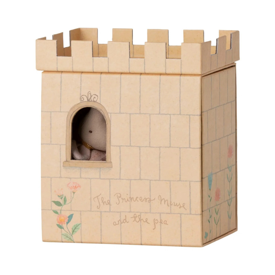 Мышка-принцесса на горошине Старшая сестра, розовая