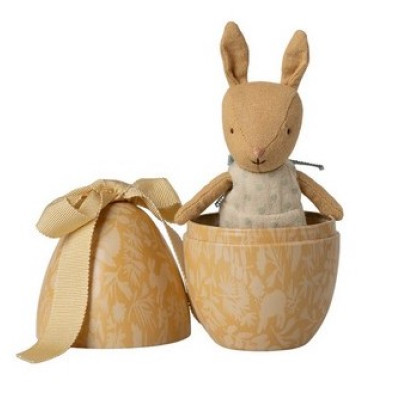 Кролик в банке Easter egg Cream yellow