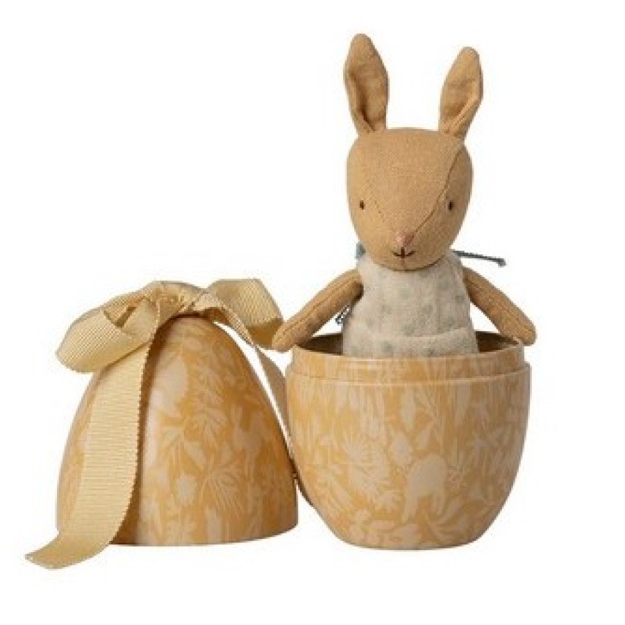 Кролик в банке Easter egg Cream yellow