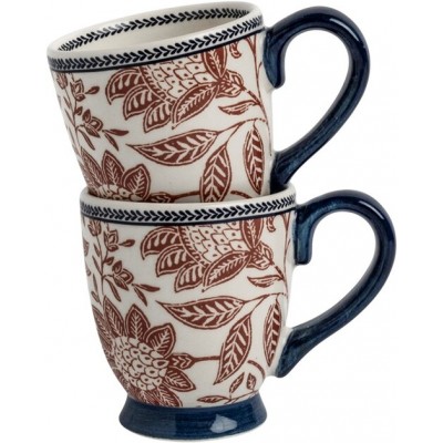 Набор кружек Laura Ashley Hedingham Blue Terra 200 мл, 2 шт