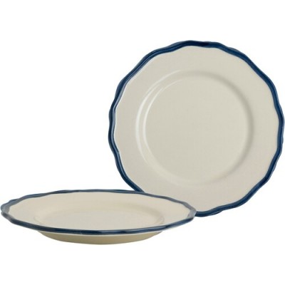 Набор тарелок Laura Ashley Solid Blue 21 см, 2 шт