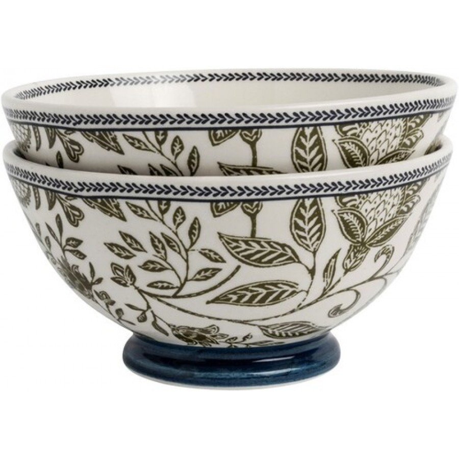 Набор пиал Laura Ashley Hedingham Blue Sage 15,5 см, 2 шт