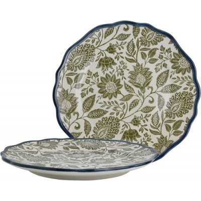 Набор тарелок Laura Ashley Hedingham Blue Sage 27 см, 2 шт