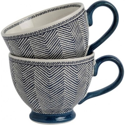 Набор кружек Laura Ashley Edwin Blue 430 мл, 2 шт