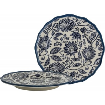 Набор тарелок Laura Ashley Hedingham Blue 21 см, 2 шт