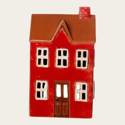 Подсвечник House for T-light Red 9х12х16 см