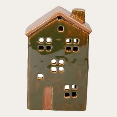Подсвечник House for T-light Green 9х6,5х15,5 см