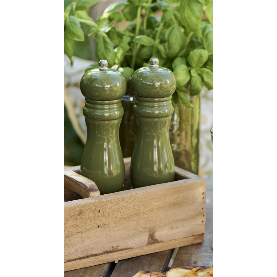 Мельница для соли и перца, olive green