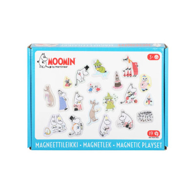 Игровой набор магнитный Moomin 19 пр.