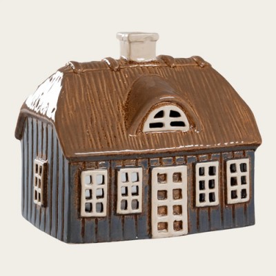 Подсвечник House for T-light Blue 14х9,5х13 см