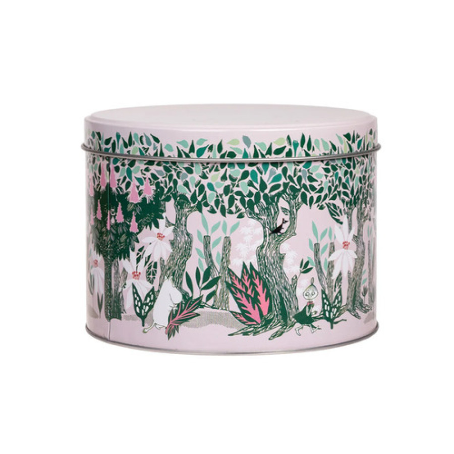 Банка для хранения круглая Moomin Весенний каштан