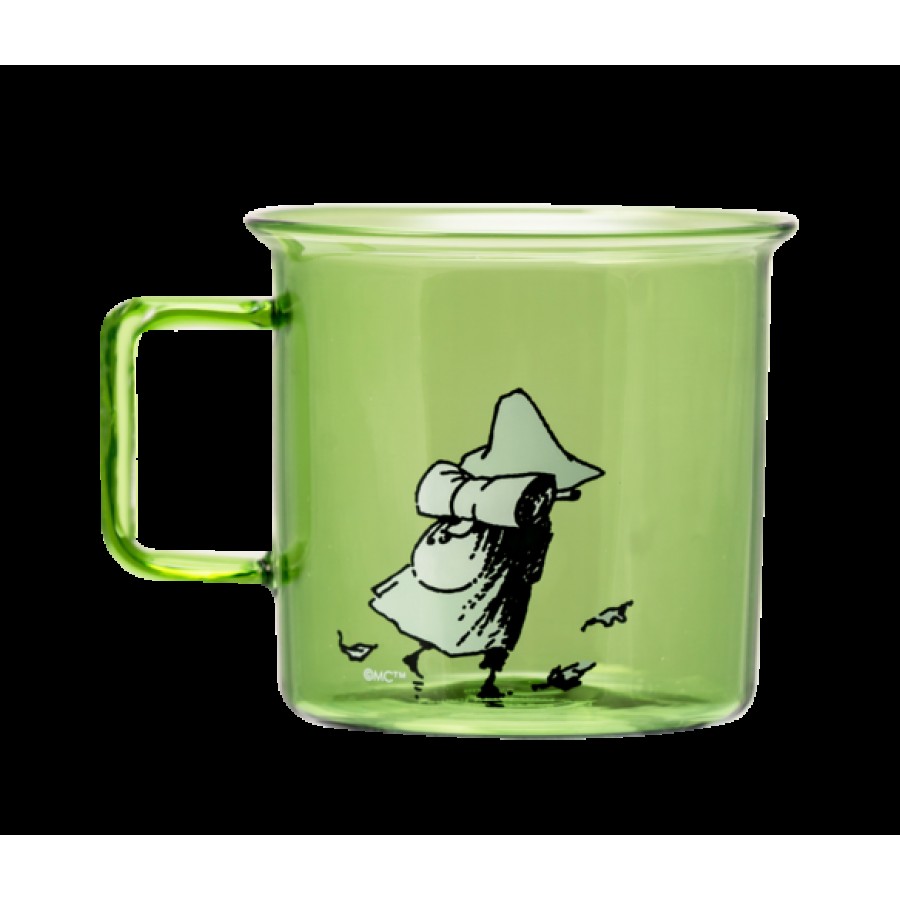 Кружка стеклянная Moomin Снусмумрик 350 мл (ТОВАР ИЗ АУТЛЕТА)