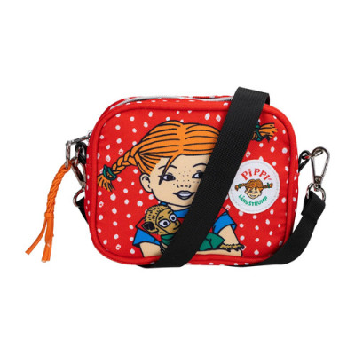 Сумка через плечо Pippi Длинный чулок Red