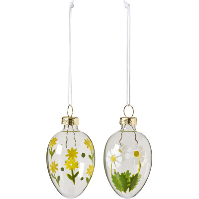 Подвесное украшение Egg glass в асс.