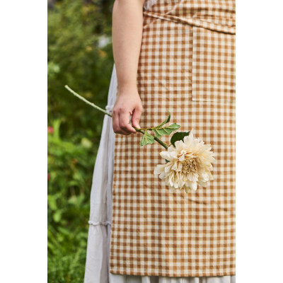 Искусственный цветок Георгин cream