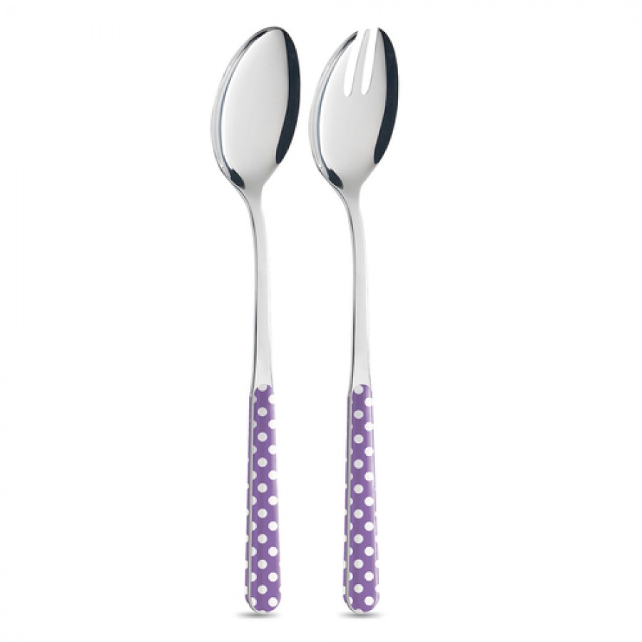 Набор приборов для салата Lilac Dot 2 шт