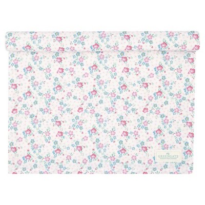 Столовая дорожка Allyna white 45x140 см