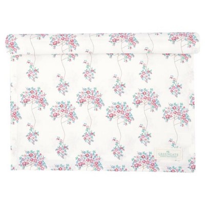 Столовая дорожка Desdemona white 45x140 см