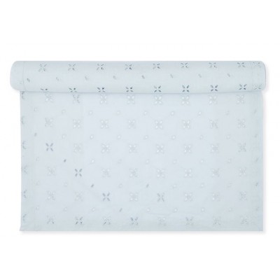 Столовая дорожка Lace pale blue 50x150 см