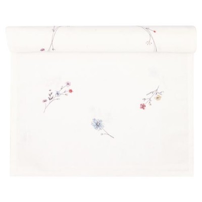 Столовая дорожка Venissa white 45x140 см