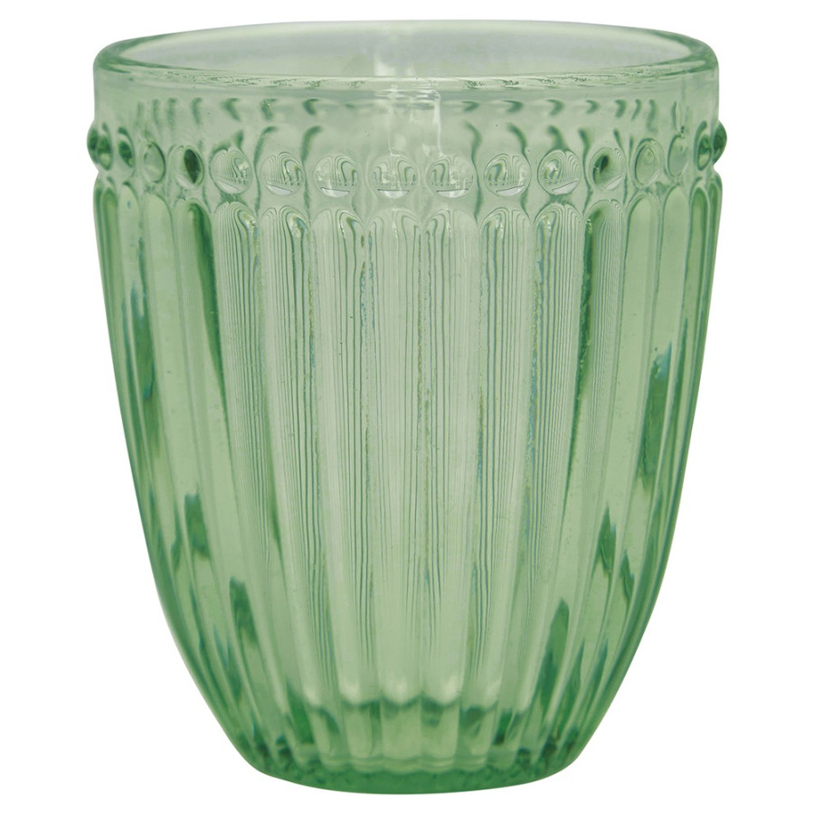 Стакан стеклянный Alice pale green