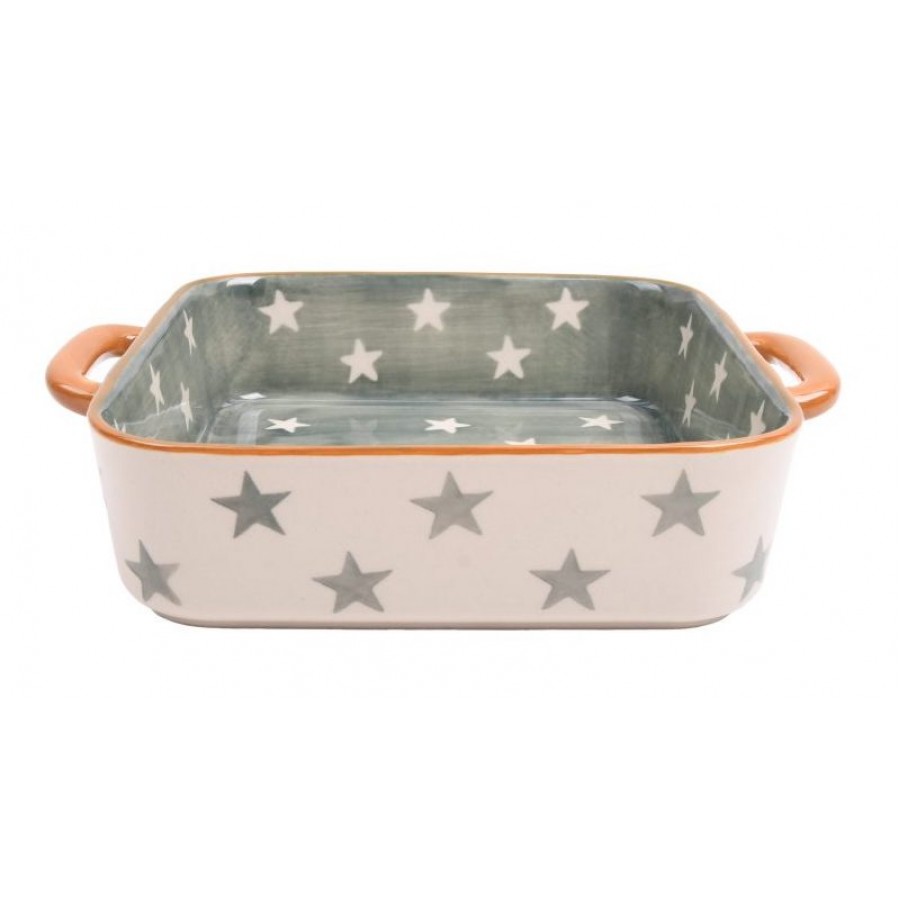 Форма для запекания with stars green 26,2×20,8×6,4 см