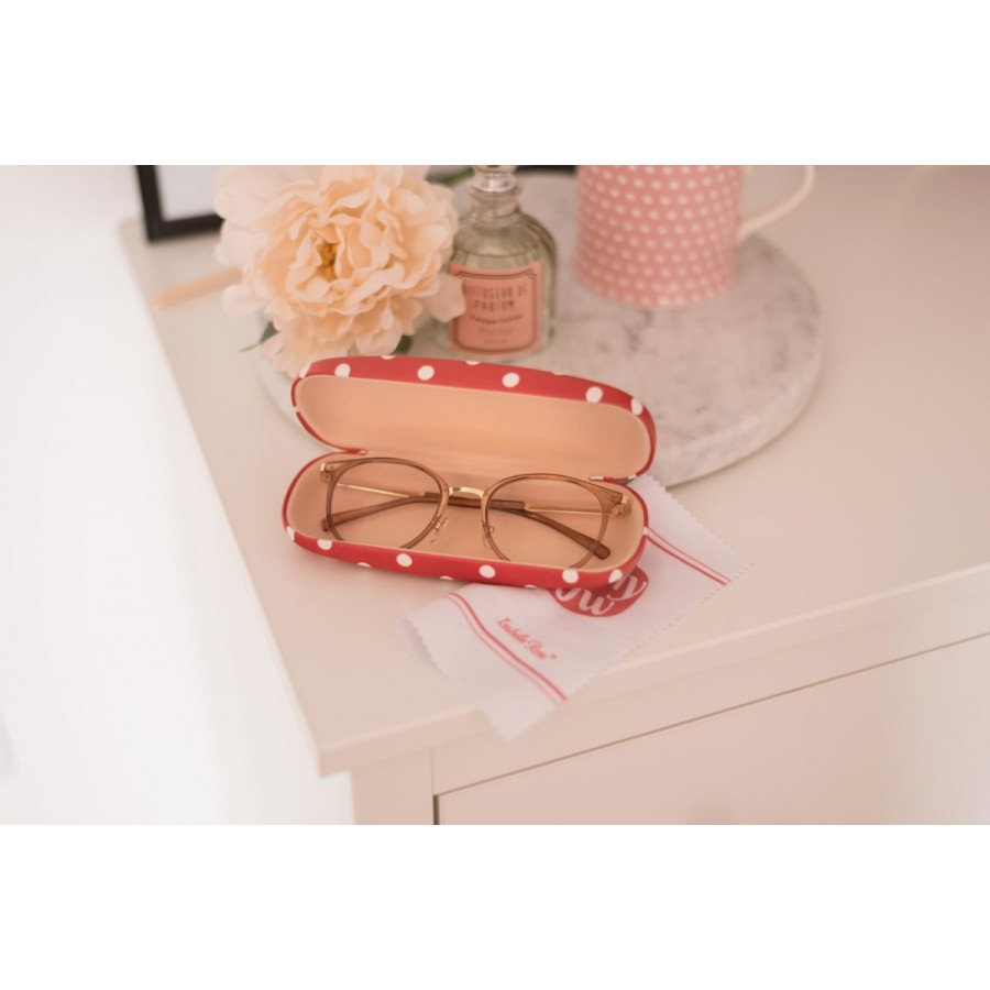 Очечник Red with dots 16x3,5 см