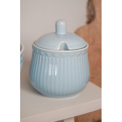 Сахарница Love in pastel blue 11 см