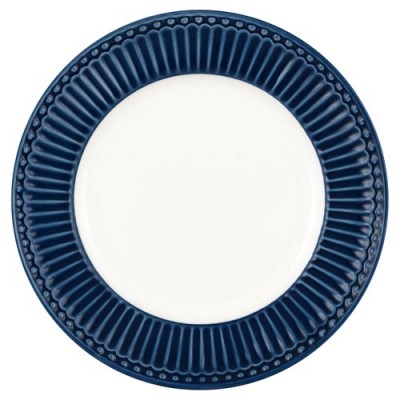 Десертная тарелка Alice dark blue 17,5 см