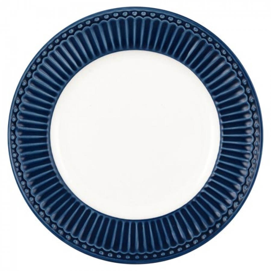 Десертная тарелка Alice dark blue 17,5 см