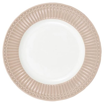 Десертная тарелка Alice creamy fudge 17,5 см