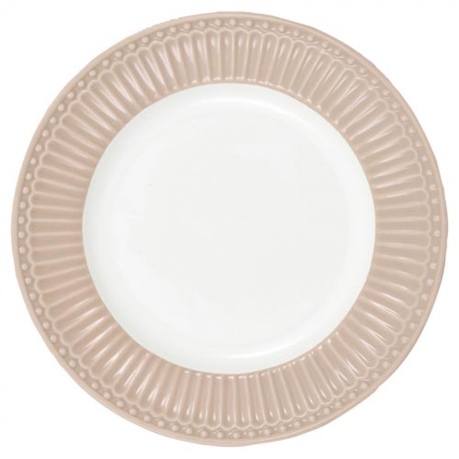 Десертная тарелка Alice creamy fudge 17,5 см