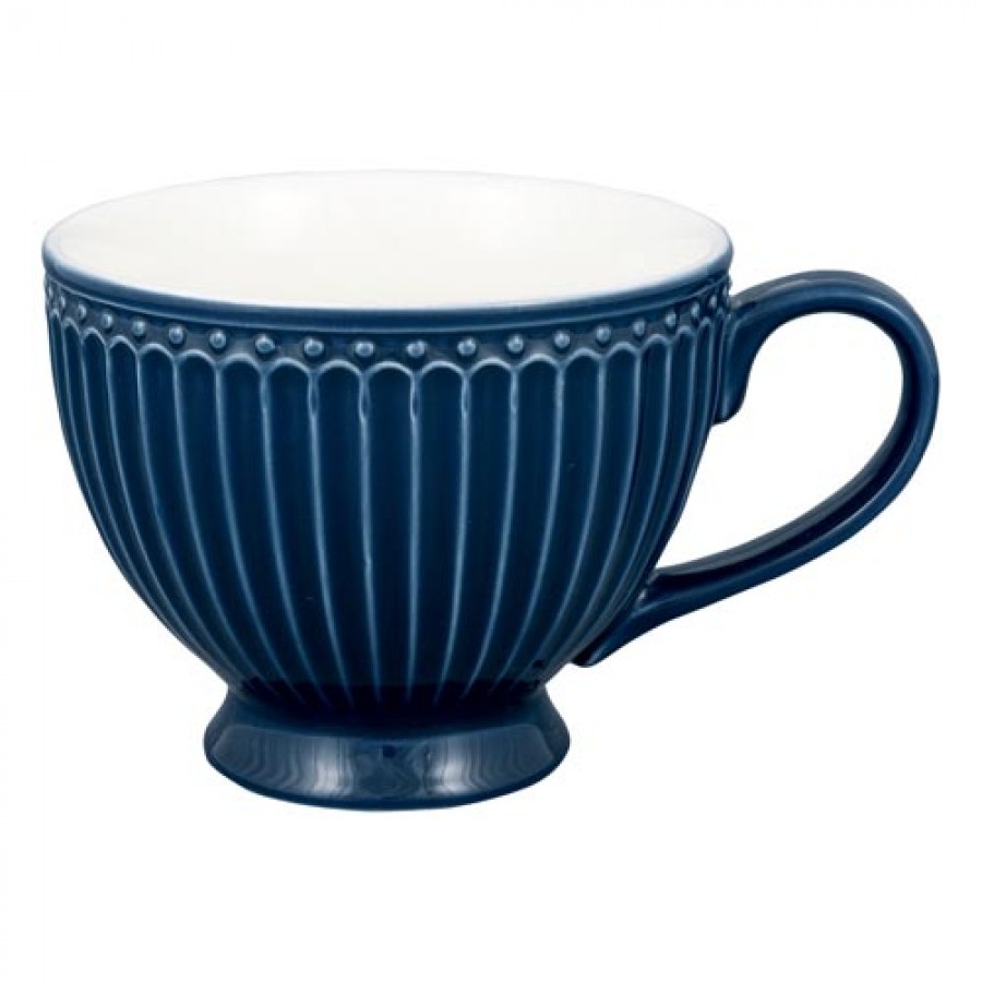 Чайная чашка Alice dark blue 400 мл