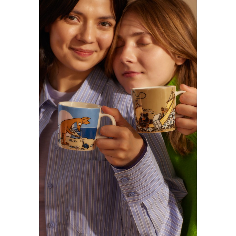 Кружка Moomin Ондатр beige 300 мл