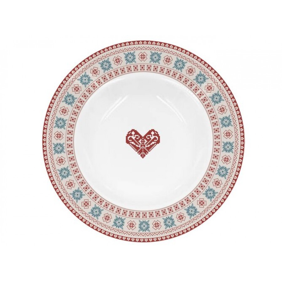 Глубокая тарелка Hygge holidays 22 см