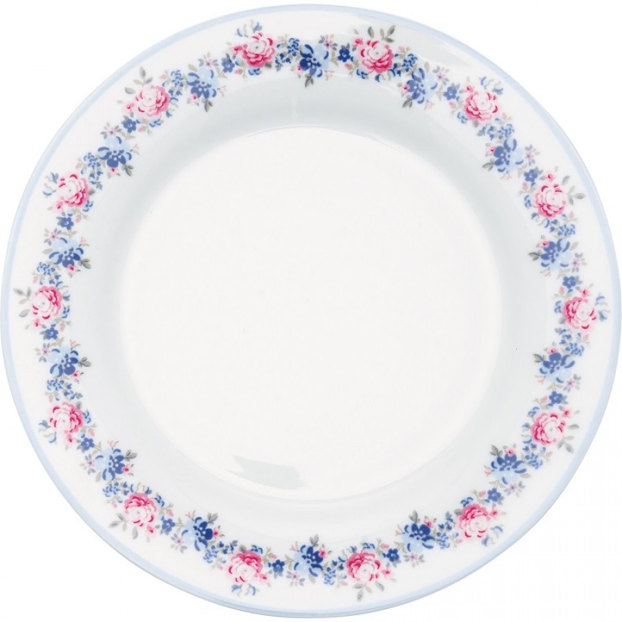 Тарелка Laura petit white 20,5 см