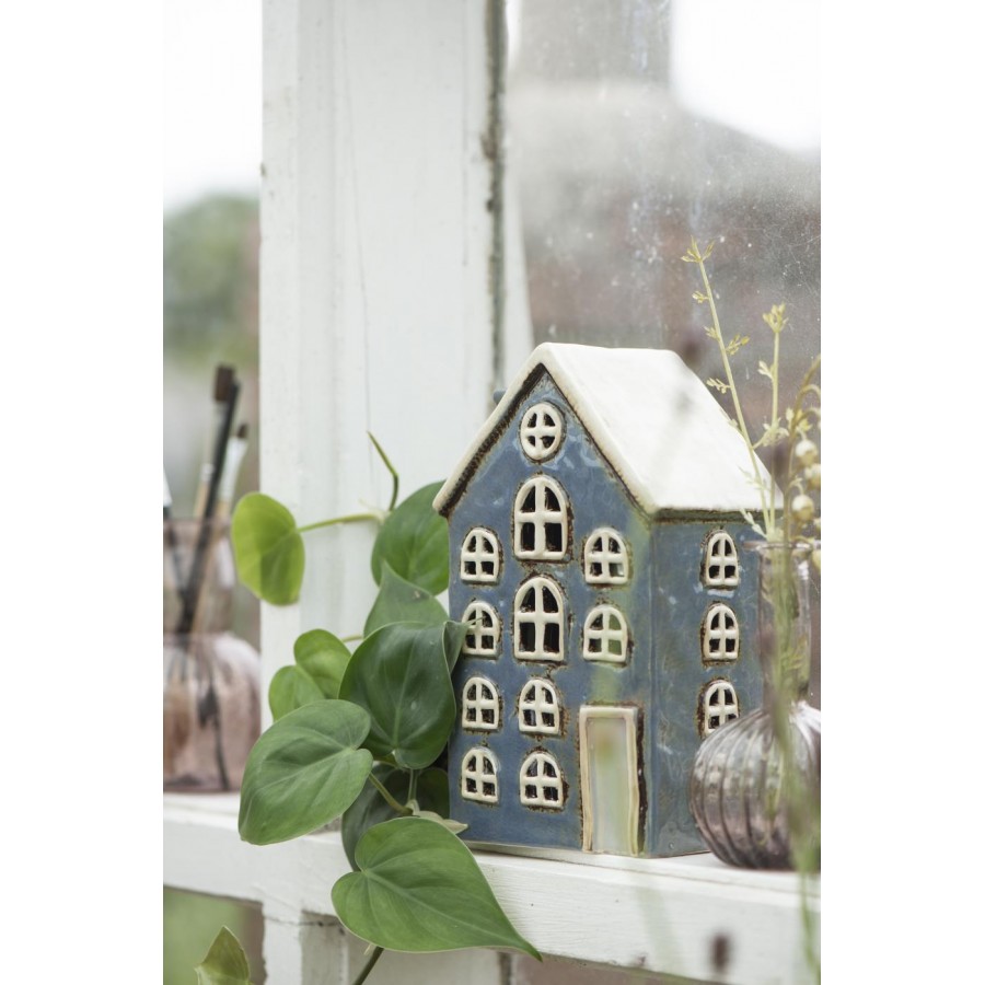 Подсвечник House Nyhavn grey door Blue