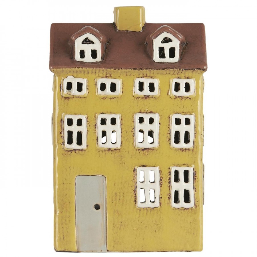 Подсвечник House Nyhavn grey door Yellow