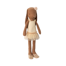 Заяц-балерина в платье cream Chocolate brown, Размер 2