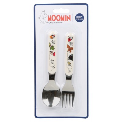 Детский набор приборов с муми-троллем, Martinex