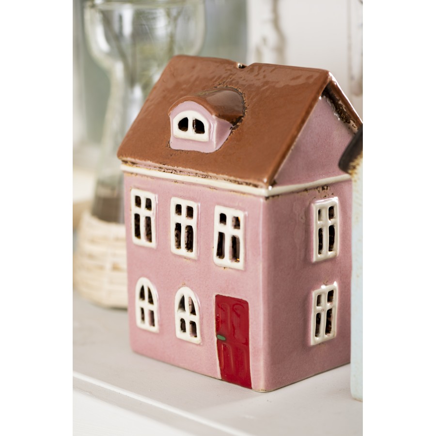 Подсвечник House Nyhavn arched dormer window red door