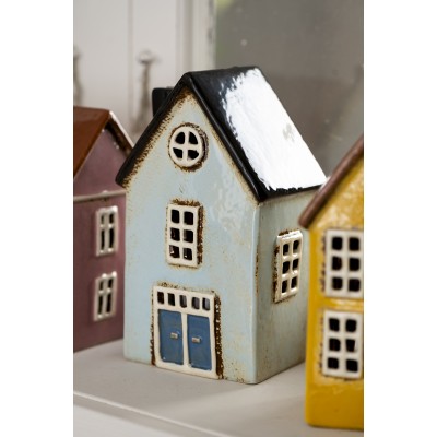 Подсвечник House Nyhavn double door black roof