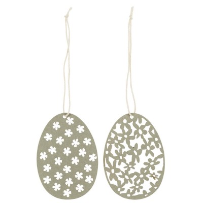 Подвесное украшение egg  grey в асс.