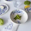 Тарелка для пасты Moomin Весна white/blue 21 см