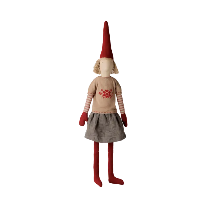 Гном Пикси Girl Размер 6, в вязаной кофте
