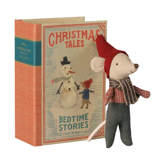 Мышка рождественская , малышка из книжки