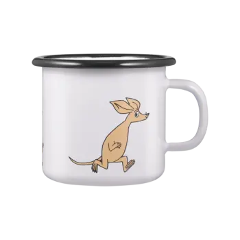 Кружка эмалированная Moomin Retro Снифф 250 мл (ТОВАР ИЗ АУТЛЕТА)
